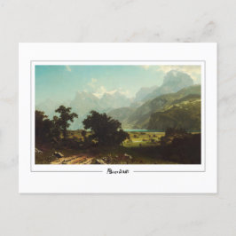 アルバートBierstadt #70 -ファインアート葉書 ポストカード