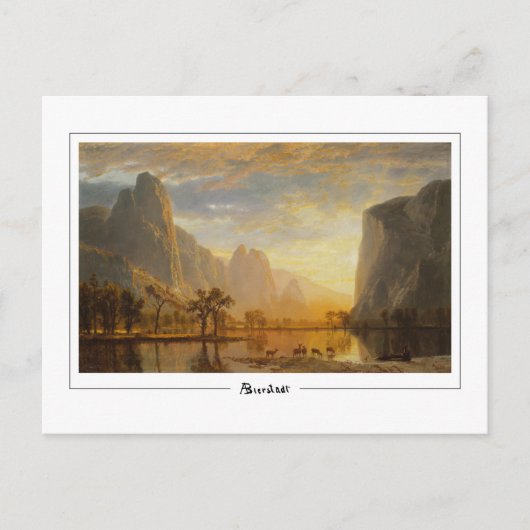アルバートBierstadt #86 -ファインアート葉書 ポストカード (正面)