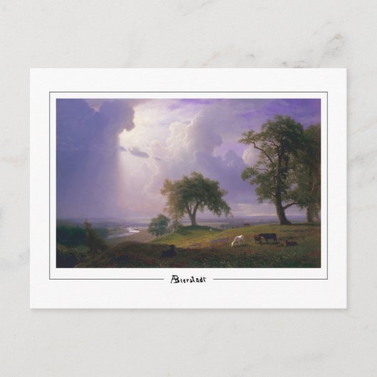 アルバートBierstadt #99 -ファインアート葉書 ポストカード (正面)