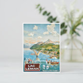 アルバード、ルバン、フランス、ヴィンテージ旅行 ポストカード (スタンド正面)