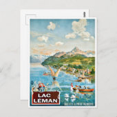 アルバード、ルバン、フランス、ヴィンテージ旅行 ポストカード (正面/裏面)