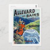 アルバード・レ・バン・フランス・ヴィンテージ・ポスター1894 ポストカード (正面/裏面)