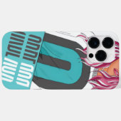 アルバーロア ケースメイト フォンケース – 大胆なストリートウェア Case-Mate iPhoneケース (裏面 (横))