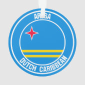 アルバ丸エンブレム オーナメント (裏面)