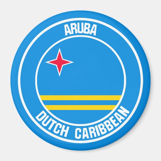 アルバ丸エンブレム マグネット (正面)