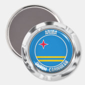 アルバ丸エンブレム マグネット (正面/裏面)