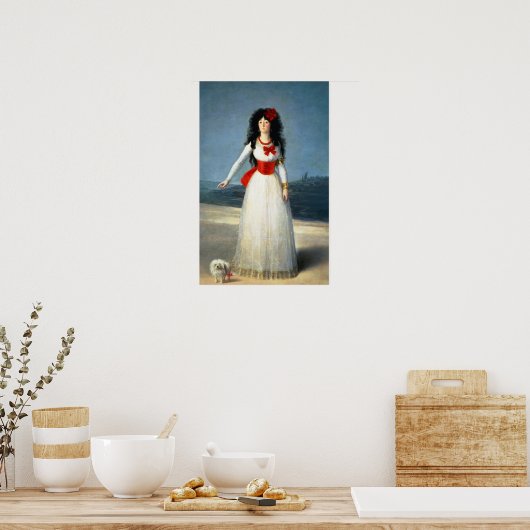 アルバ公爵夫人， 1795 ポスター (キッチン)