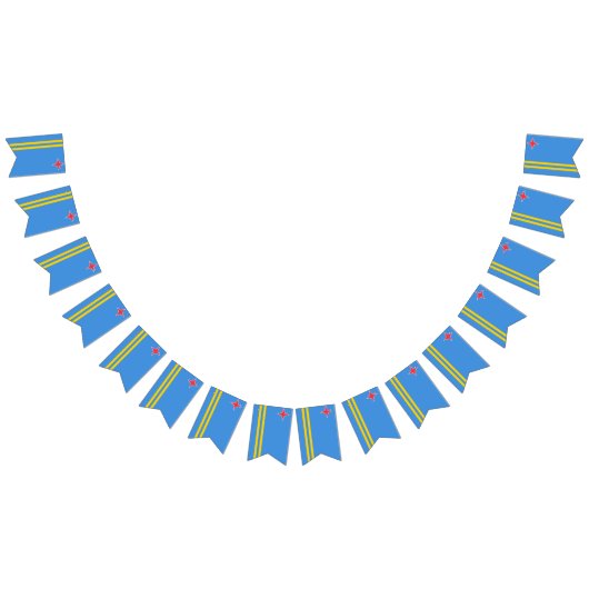 アルバ国旗のバンティング・バナー バンティングフラッグ (全)