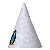 アルバ国旗の休日ペンギン語 パーティーハット (右)