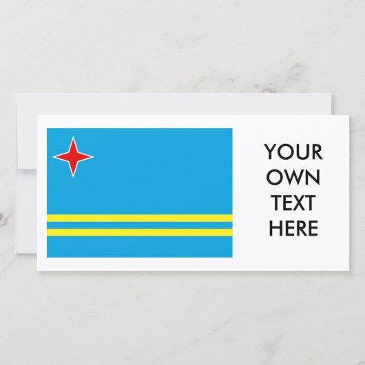 アルバ国旗 (正面)