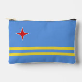 アルバ国旗 アクセサリーポーチ (正面)
