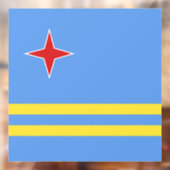 アルバ国旗 ウィンドウサイン (シート2)