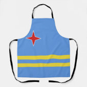 アルバ国旗 エプロン (正面)