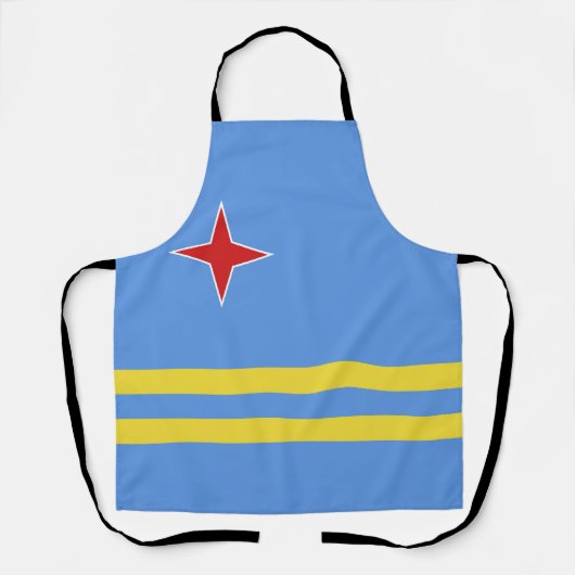 アルバ国旗 エプロン (正面)