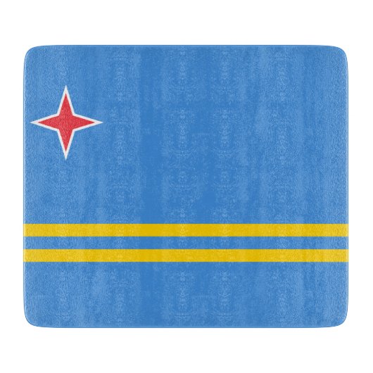 アルバ国旗 カッティングボード (正面)