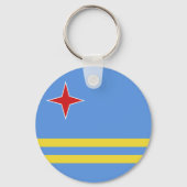 アルバ国旗 キーホルダー (正面)