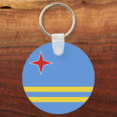 アルバ国旗 キーホルダー (正面)