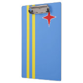 アルバ国旗 クリップボード (左)