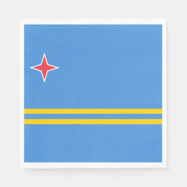 アルバ国旗 スタンダードランチョンナプキン