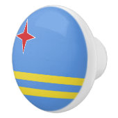 アルバ国旗 セラミックノブ (右)