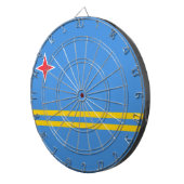 アルバ国旗 ダーツボード (正面右)