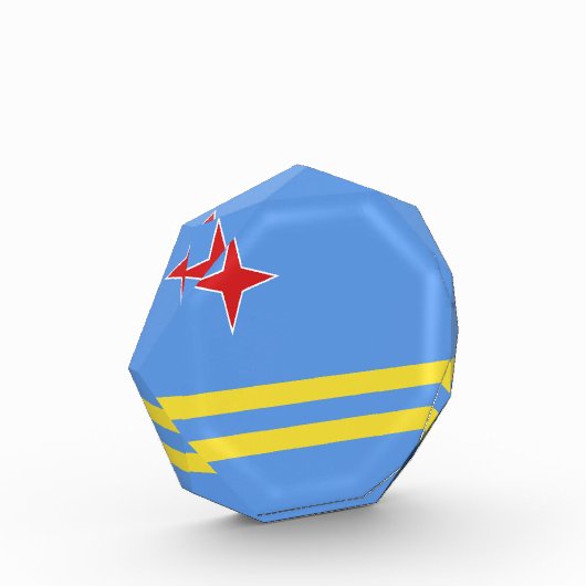 アルバ国旗 フォトブロック (左)