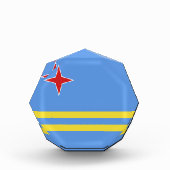 アルバ国旗 フォトブロック (正面)