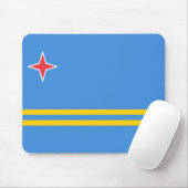 アルバ国旗 マウスパッド (マウス)
