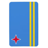 アルバ国旗 マグネット (縦)