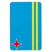 アルバ国旗 マグネット (縦)