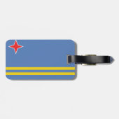 アルバ国旗 ラゲッジタグ (裏面横)