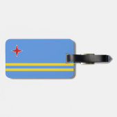 アルバ国旗 ラゲッジタグ (裏面横)