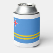 アルバ国旗 缶クーラー (缶裏面)