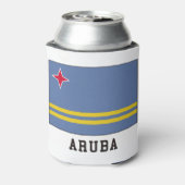 アルバ国旗 缶クーラー (缶裏面)