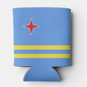 アルバ国旗 缶クーラー (裏面)