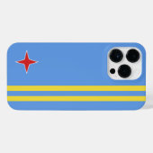 アルバ国旗 iPhoneケース (裏面横)