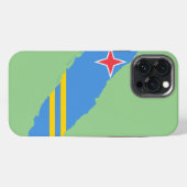 アルバ国旗 iPhone / iPad カバー (裏面横)
