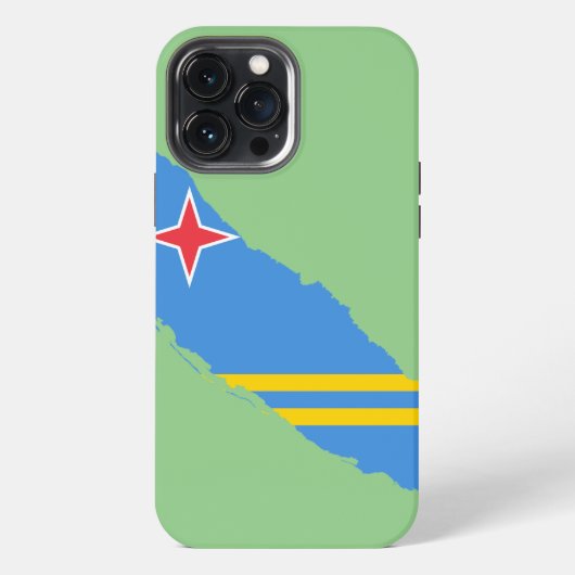 アルバ国旗 iPhone / iPad カバー (裏面)
