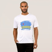 アルバ国旗 Tシャツ (正面フル)