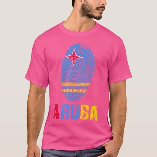 アルバ国旗TシャツI love Aruba Tee Tシャツ (正面)