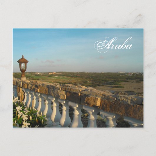 アルバ夕べ葉書 ポストカード (正面)