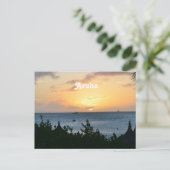 アルバ夕日 ポストカード (スタンド正面)