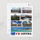 アルバ大好き –  ポストカード (正面/裏面)