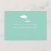 アルバ島への搭乗券 RSVP (裏面)