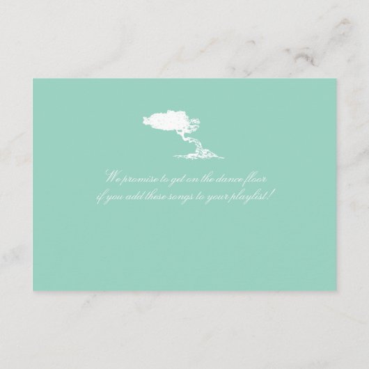 アルバ島への搭乗券 RSVP (裏面)