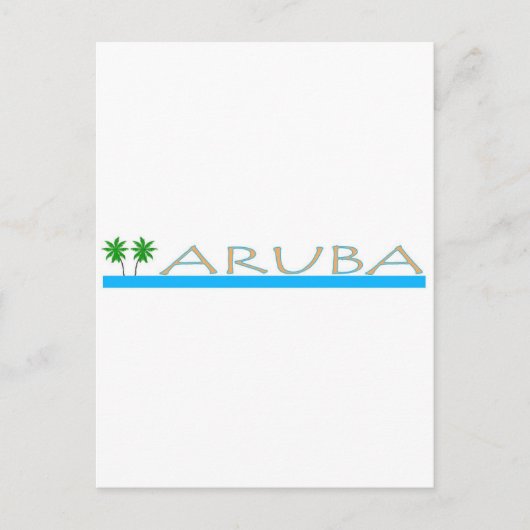 アルバ島 ポストカード (正面)