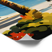 アルバ旅行 ポスター (角)