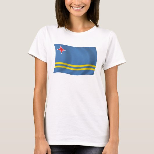 アルバ旗シャツ Tシャツ (正面)
