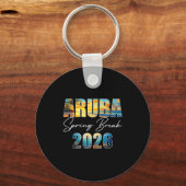 アルバ春休み2026夏休みビーチ キーホルダー (正面)