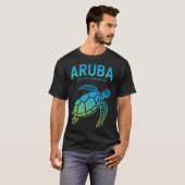  アルバ海ガメクルーズバケーション  Tシャツ (正面フル)